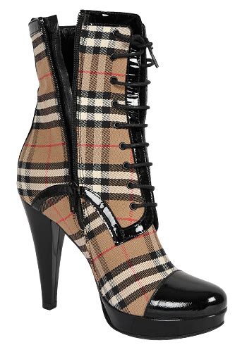 burberry shoes boots|burberry boots with clear heels.